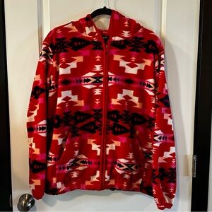 Wrangler Americana Retro Fleece Zip Hoodie | Southwestern Statement | Med.